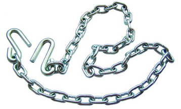 USA STANDARD LINK CHAIN WITH S HOOKS ON BOTH ENDS