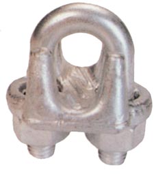 US TYPE DROP FORGED WIRE ROPE CLIPS,H.D.G.