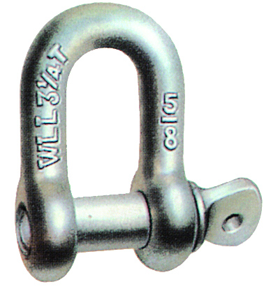 U.S.TYPE SCREW PIN FORGED CHAIN SHACKLE,H.D.G.