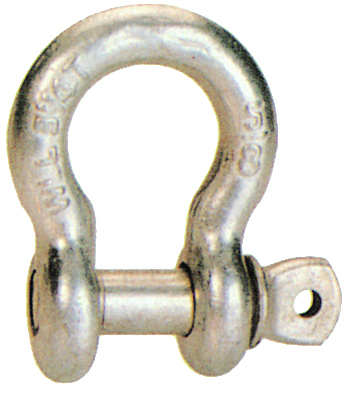 U.S.TYPE SCREW PIN FORGED ANCHOR SHACKLE,H.D.G.