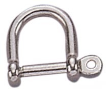 WIDE D SHACKLE,AISI316