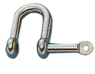 DEE SHACKLE WITH LOCKED PIN,AISI316
